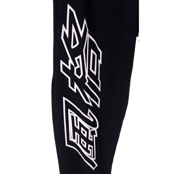 Heron Preston Tapered Printed Loopback Sweatpants Size L Mens Cotton-Jersey - Picture 3 of 15
